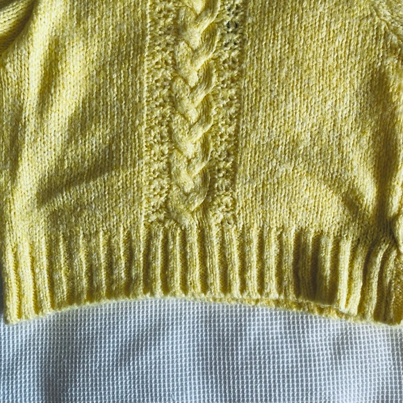 MISS SELFRIDGE Petites Yellow Jumper Sz 10 - Picture 6 of 11